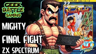 Mighty Final Fight | ZX Spectrum | Unofficial Port of NES Demake of Arcade Capcom Beat Em Up |