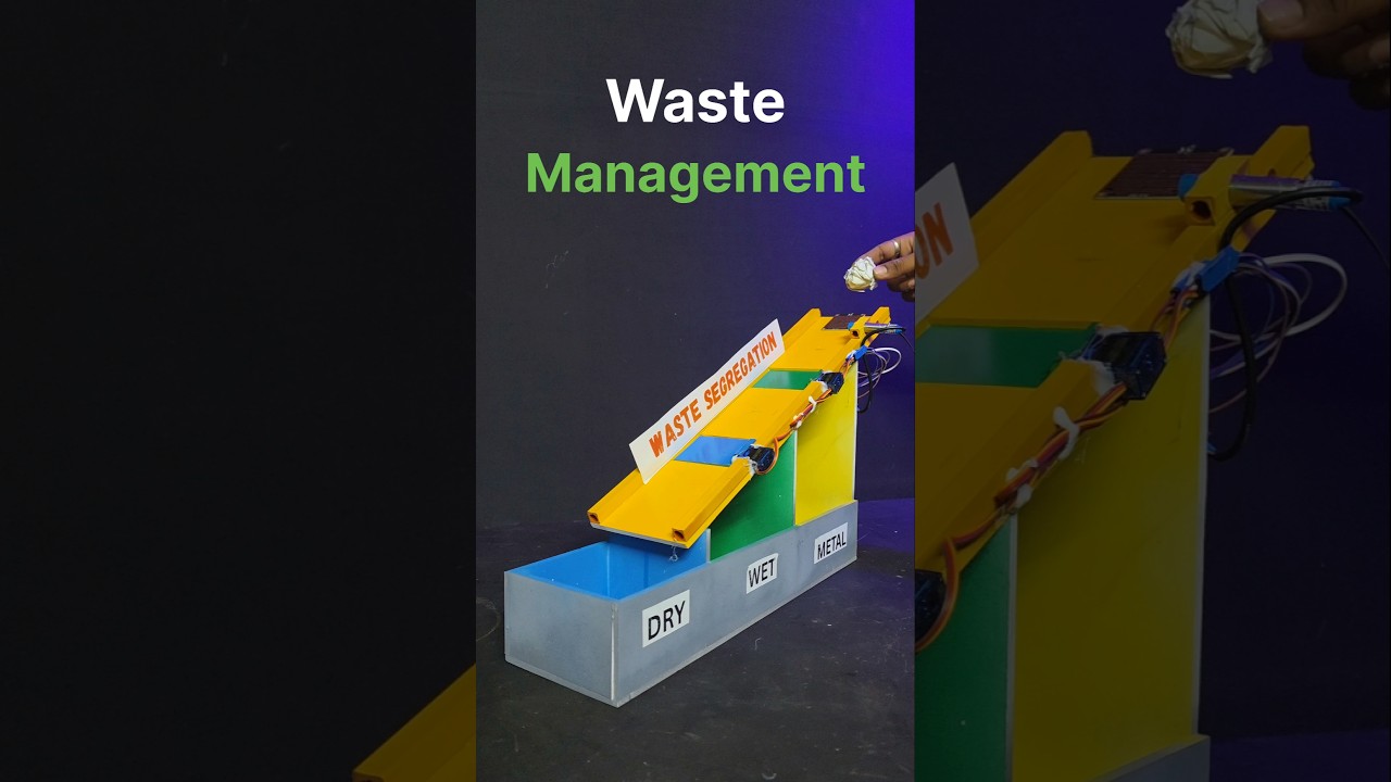 Waste Management segregation Project #science project
