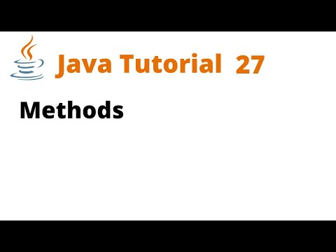 Java Tutorial 27 Methods Remastered