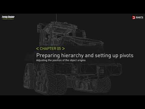 Preparing hierarchy and setting up pivots