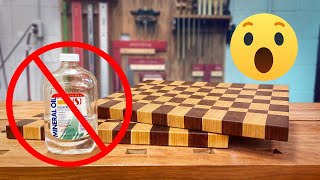 Stop Using Mineral Oil for Cutting Boards and Utensils!