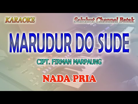 LUPA DO HO ll KARAOKE BATAK ll CIPT  FIRMAN MARPAUNG ll TEKKEN SITOHANG ll NADA PRIA B=DO