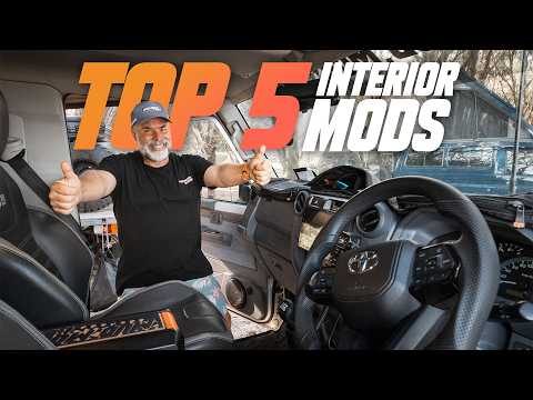 Our TOP 5 INTERIOR MODS For 70 Series Landcruisers!