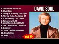 D A V I D S O U L 2024 MIX Greatest Hits Playlist 1960s Music Top Easy Listening AM Pop R
