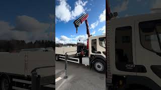 Camion plateau Volvo FL250 4x2 EURO6 + PALFINGER PK 12.501 SLD | Image 5 - Autoline