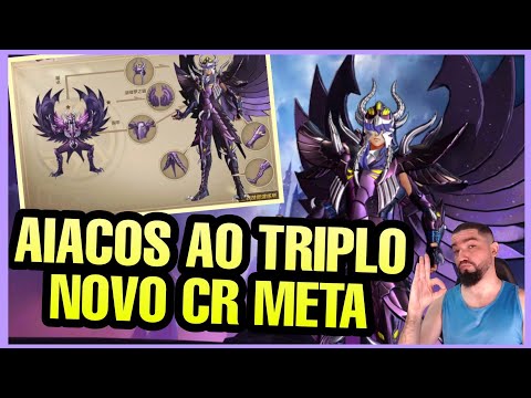 Novo Counter de Invisíveis. Aiacos de Garuda Cloth Repair. Agora é Multi-Alvos Saint Seiya Awakening