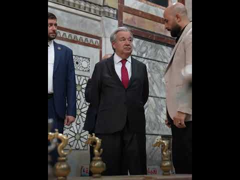 Video Thumbnail: UN Secretary-General Stands With Syrian People #Syria #Solidarity #UN