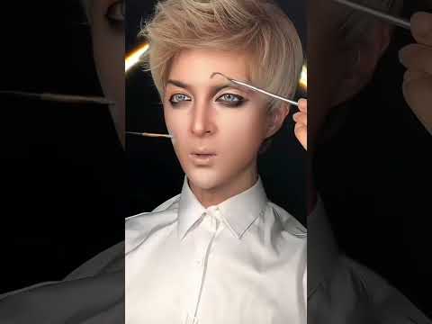 #Wu Shangyu#It imitates makeup but not the person#Handsome guy#Inspiration makeup#韩漫 吴尚宇角色