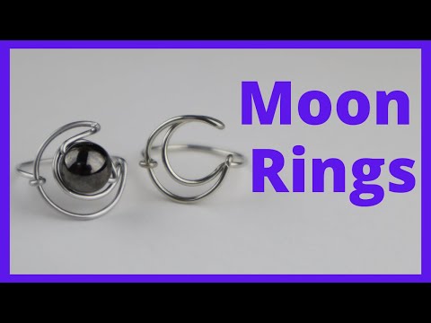 DIY Moon Ring: Day 9 of the 10-Day Wire Ring Making Challenge