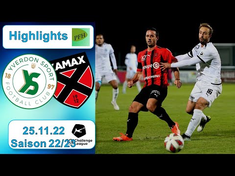 Highlights: Yverdon - Sport FC vs Neuchatel Xamax FCS (25.11.2022)