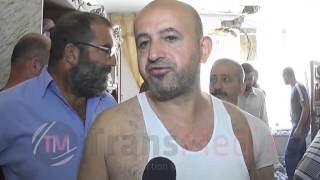 احد صواريخ المقاومه يصيب منزل في بيت ساحور