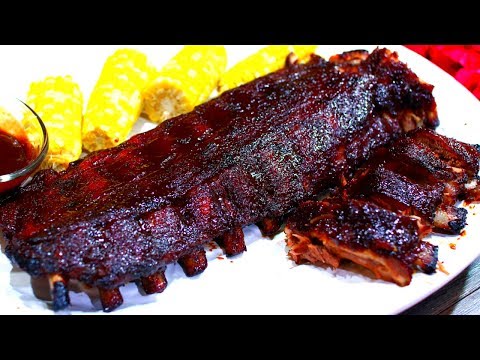 Tender Juicy BBQ Ribs Recipe - Oven baked bbq (barbecue) ribs