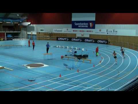 Ranheim IL Synne Krokstad 200m forsøk - NM-Innendørs.wmv
