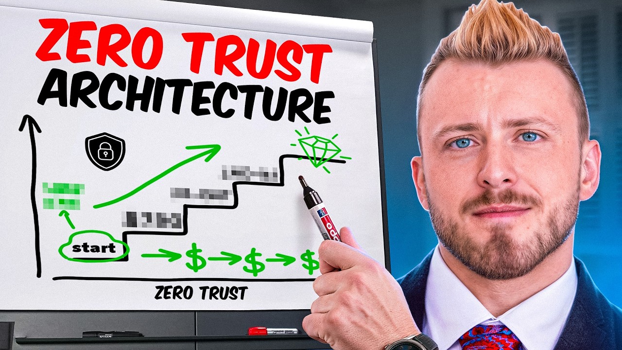Cybersecurity Zero Trust Architecture : Explained For Beginners