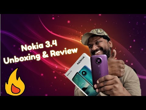 Nokia 3.4 Unboxing with Android 11 Ready Update ⚡ good but costly android experience