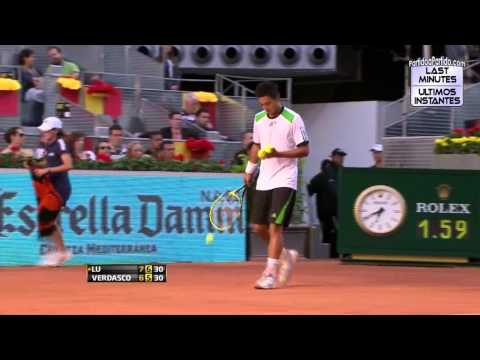 [HD] Verdasco vs Lu R1 MADRID 2011 [Last Minutes]