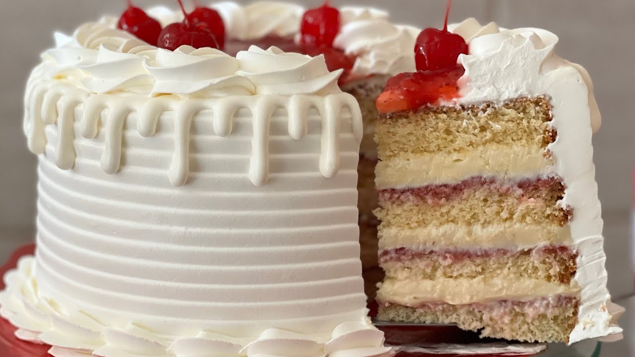 RECHEIO CREMOSO DE NINHO COM GELEIA DE MORANGO PERFEITO PARA BOLOS