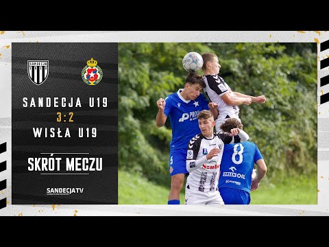 CLJ U19: Sandecja Nowy Sącz - Wisła Kraków 3:2 (2:0), skrót meczu