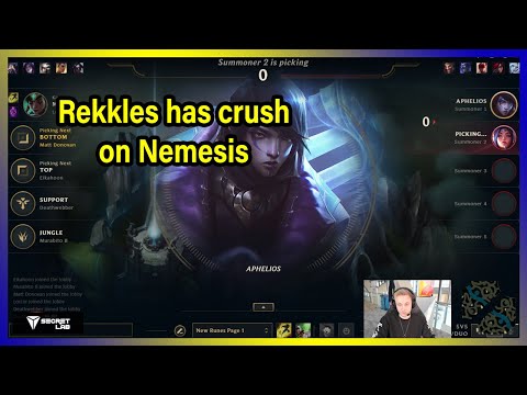 Rekkles calls Nemesis cute