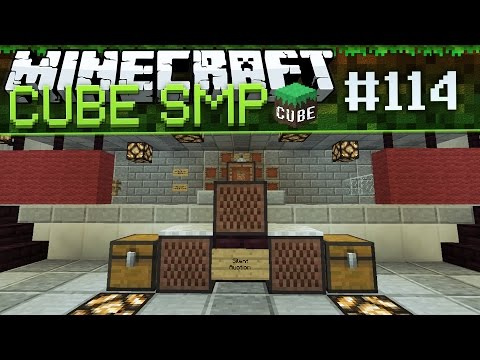 Minecraft Cube SMP: First Cube Auction! - Ep 114