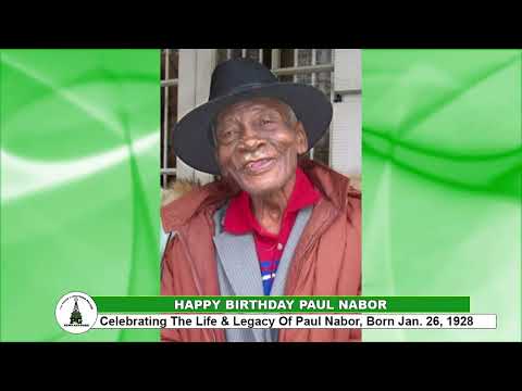 Happy Birthday Paul Nabor