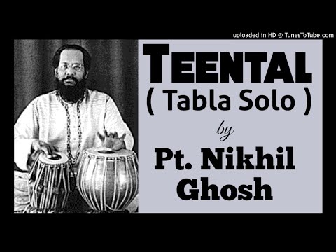 Teental - Pt. Nikhil Ghosh || Tabla Solo ||