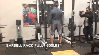 WWE's Undertaker Lifts 500lbs &amp; Jumps 40" @ DeFranco's!!