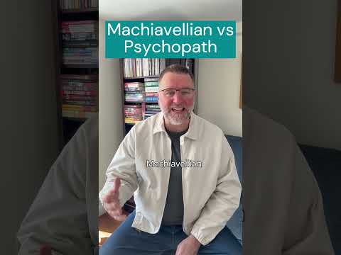 Machiavellian vs Psychopath