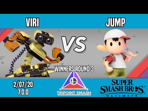 Tripoint Smash 96 - Winners Round 3 - Viri(ROB) Vs. Jump(Ness)