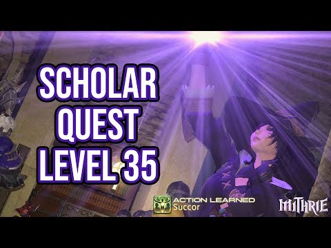 FFXIV 2.1 0176 Scholar Quest Level 35
