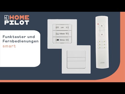 HOMEPILOT | Remote controls and buttons for shutters, lights, and routines