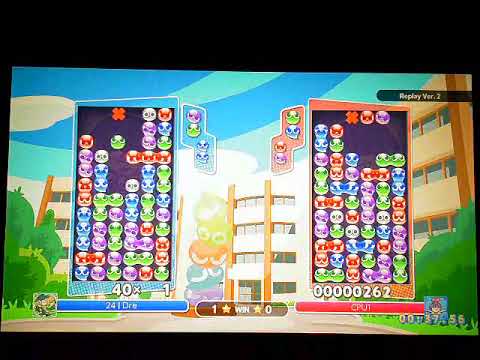 Puyo Puyo Champions - Maguro Selected Spells Counter Damage Win/Lose
