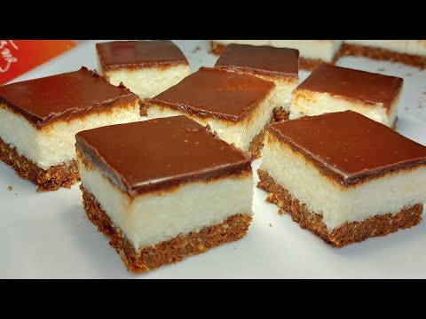 BRZE PLAZMA KOKOS KOCKE ZA SAMO NEKOLIKO MINUTA💥BEZ MIKSERA, BEZ PEĆNICE❗️Bounty cake
