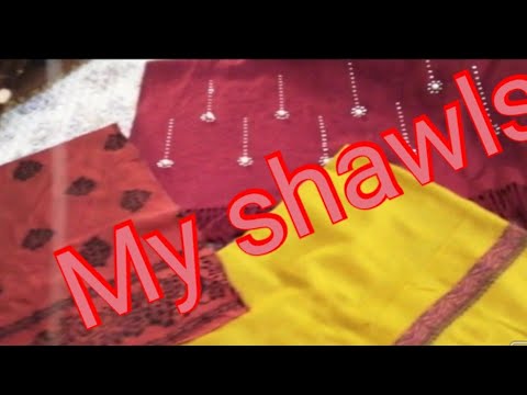 My shawl collection