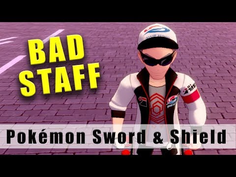 Pokémon Sword and Shield find the Bad League Staff Member Walkthrough Part 28