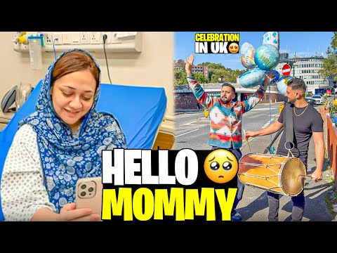 Emaan’s Video Message for Rajab’s Family😍Surprise Celebration in UK😱