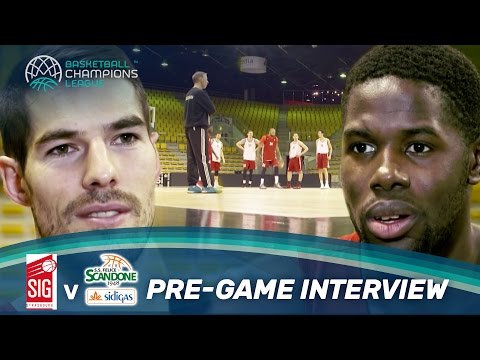 "We are in the race to get the first or second place spot" - Pre-game interview of SIG Strasbourg