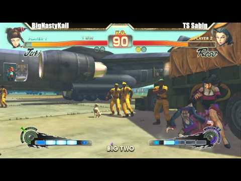 SSF4 AE 2012 BigNastyKail vs TS Sabin - Big Two #9 Tournament