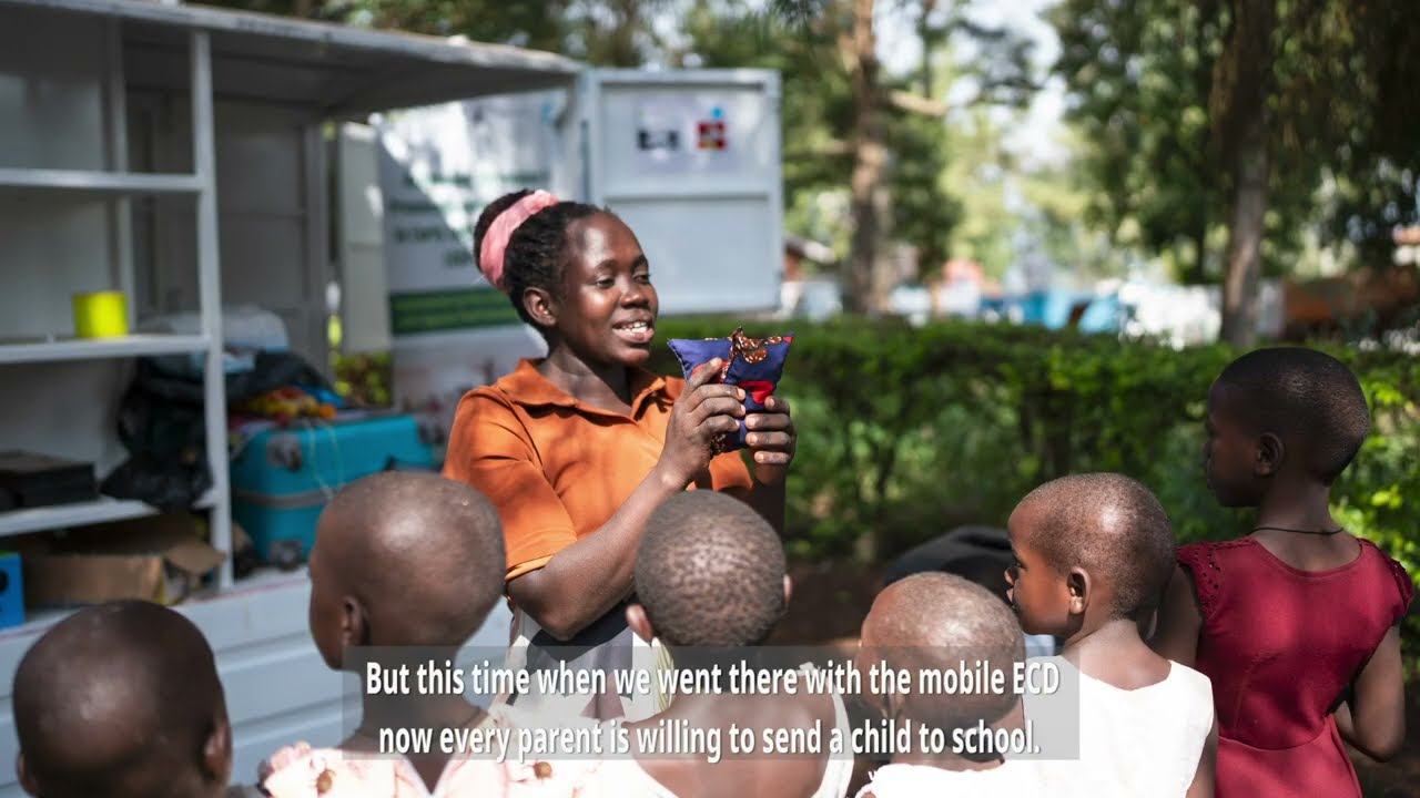 Imagine a classroom that comes to you—mobile early childhood development (ECD) services.