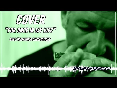 Cover - For once in my life - Solo Harmonica chromatique de Stevie Wonder