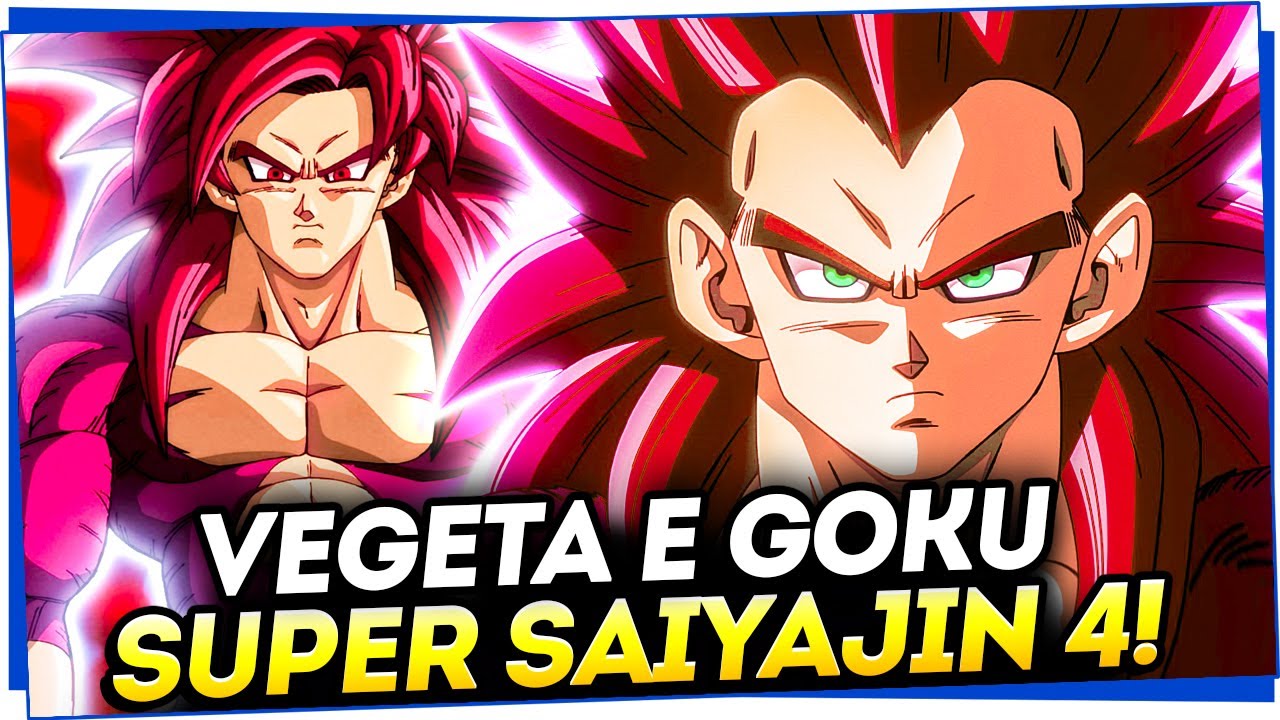 CHEGOU A VEZ DO VEGETA! GOKU E VEGETA SUPER SAIYAJIN 4 ADULTOS EM DRAGON BALL DAIMA!