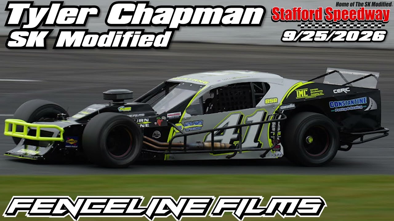 Tyler Chapman SK Modified Stafford Speedway 9/25/2026
