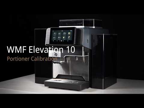 WMF Elevation 10 - Βαθμονόμηση δοσομέτρησης