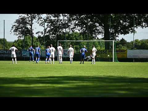 Elfmeter von Bent Zensen (SVGE) im Spiel gegen Merkur Hattorf