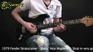 Video thumbnail for 1979 Fender Stratocaster Black / GuitarPoint Vintage by GuitarPoint