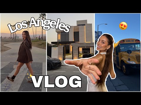 Los Angeles VLOG 🌴 ​🌆​: was passiert an einem Tag ?? 🫢​,  mein Leben hier..✨​💖​
