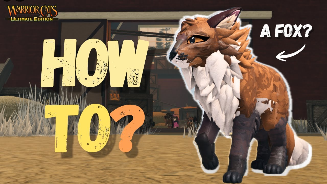 Making a Fox Morph in WCUE?! 🦊