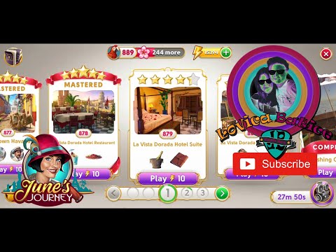 June's Journey - Volume 4 - Chapter 1 - The Honeymooners - Level 879 - La Vista Dorada Hotel Suite