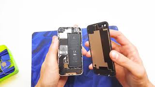 How to remove the back cover of your iPhone 4 4s | 4K