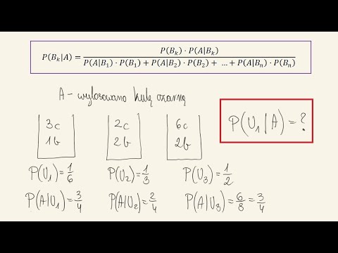 Wzór Bayesa - prawdopodobieństwo przyczyny - przykład